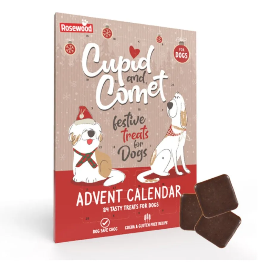 Rosewood Cupid&Comet Calendário do Advento para cães