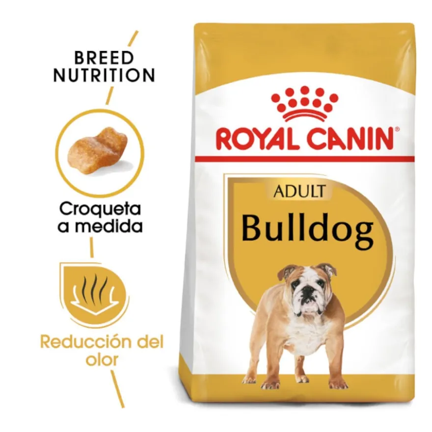 Royal Canin Adult Bulldog ração para cães de raça