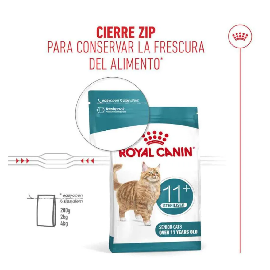 Royal Canin Ageing 11+ Sterilised ração para gatos sénior