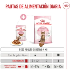 Royal Canin Kitten Sterilised alimento húmido em molho saquetas para gatos