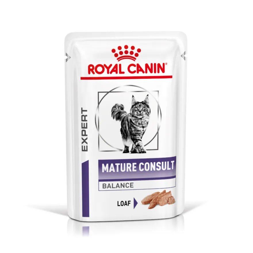 Royal Canin Mature Consult Balance Paté saqueta para gatos