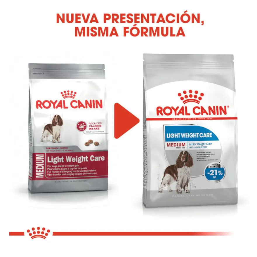 Royal Canin Medium Light Weight Care ração para cães