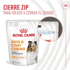 Royal Canin Skin & Coat Chews Suplemento Nutricional Adulto para Cães
