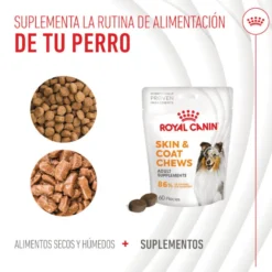 Royal Canin Skin & Coat Chews Suplemento Nutricional Adulto para Cães