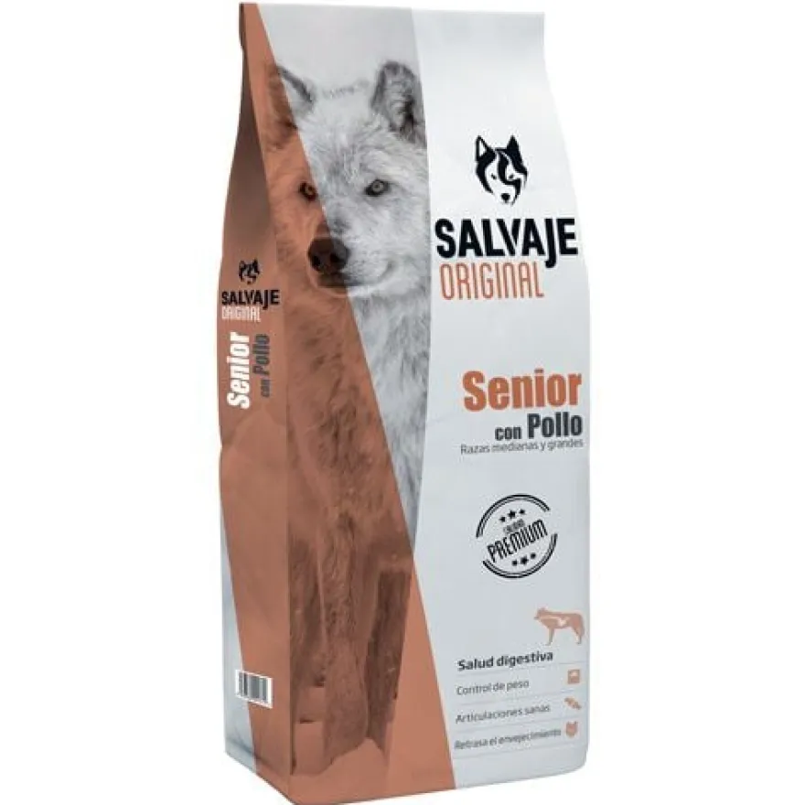 Salvaje Original Senior Frango ração para cães