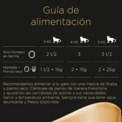 Sheba Délices du Jour em comida úmida para gato com frango, peru e molho de pato