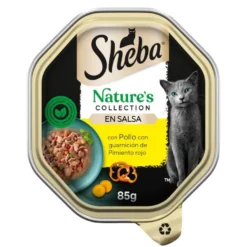 Sheba Nature Collection Alimento húmido de frango em terrina para gatos