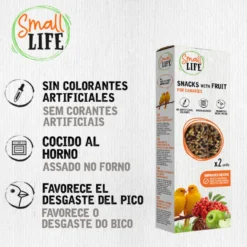 Small Life Barritas Snack com Fruta para canários
