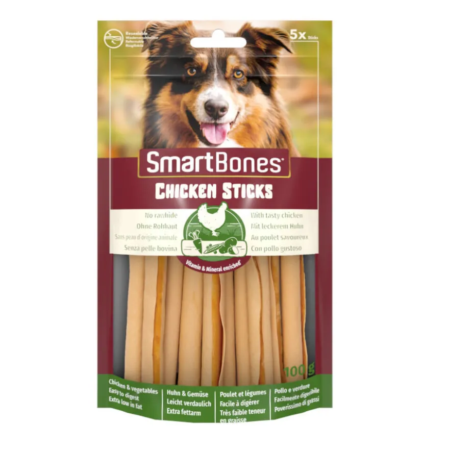 SmartBones Barritas de Frango para cães