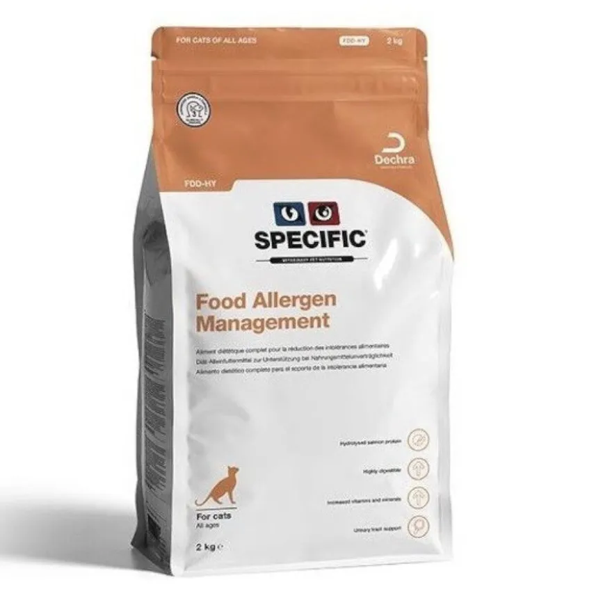Specific FDD-HY Allergen Managament ração para gatos