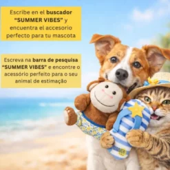 Summer Vibes Flipflop Cat Wand Vara de Pesca para gatos