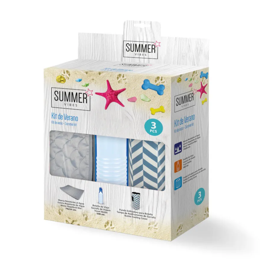 Summer Vibes Kit Refrescante de Viagem para Cães