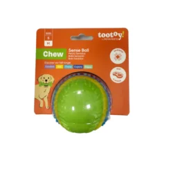 Tootoy! Chase Bolas dos 5 sentidos média para cães