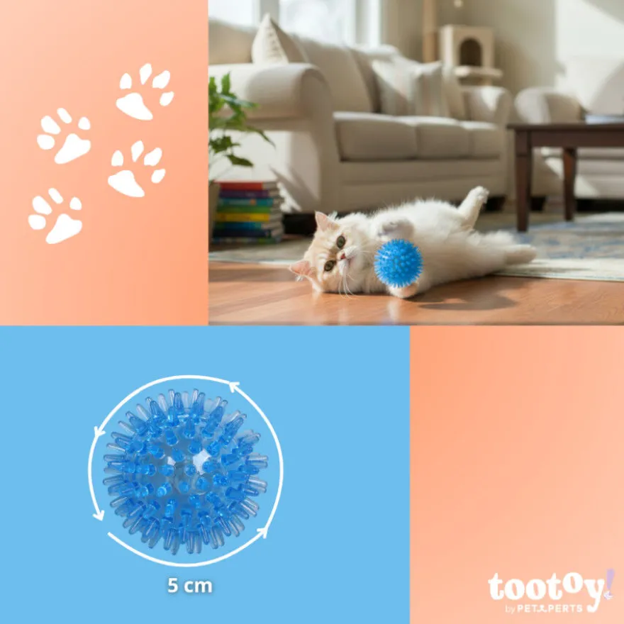 Tootoy! Chase Play Flash Ball Bola para gatos