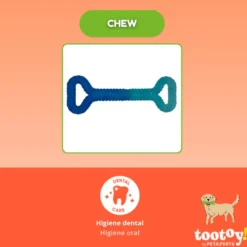 Tootoy! Chew Mordedor pegar e puxar para cães