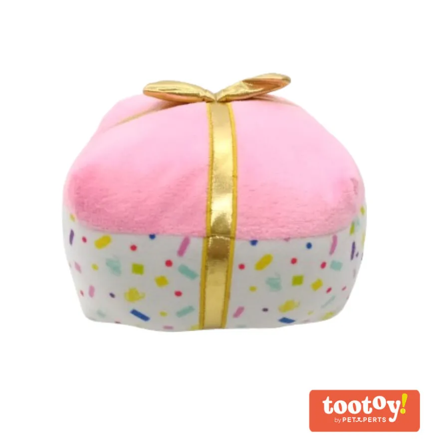 Tootoy! Comfort Bhirthday Present Cuddler peluche para cães