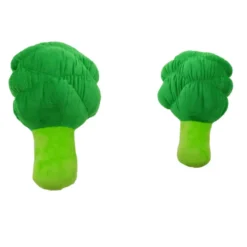 Tootoy! Comfort Healthy Broccoli Cuddler peluche com som para cães