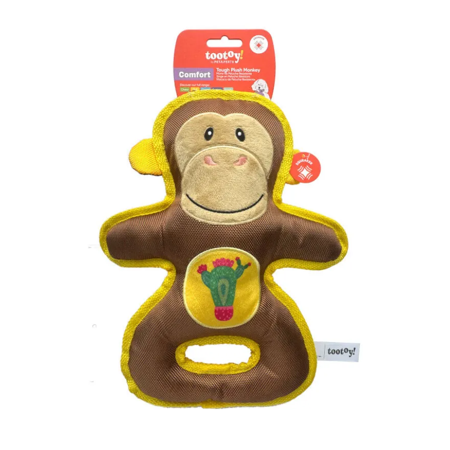 Tootoy! Comfort Peluche de macaco para cães