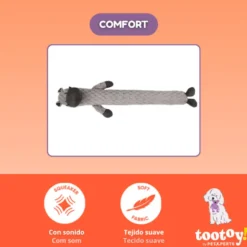 Tootoy! Comfort Peluche Hippo Toy para cães