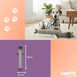 Tootoy! Comfort Peluche Hippo Toy para cães