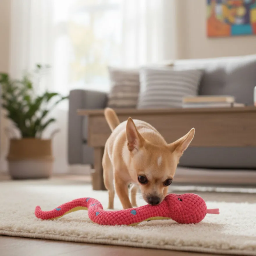 Tootoy! Comfort Peluche osso cobra para cães