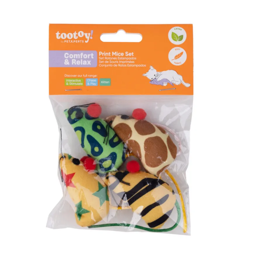 Tootoy! Comfort & Relax Kit ratinhos para gatos