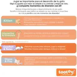 Tootoy! Comfort & Relax Rato Gigante para gatos