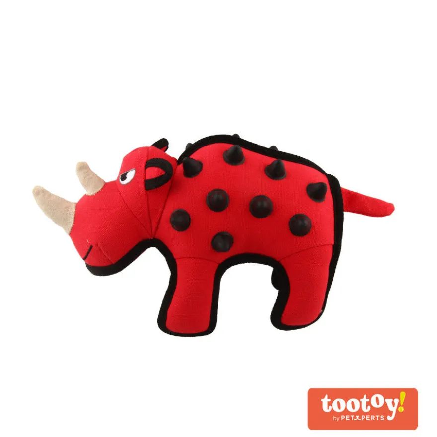 Tootoy! Comfort Resistant Dino Toy peluche para cães