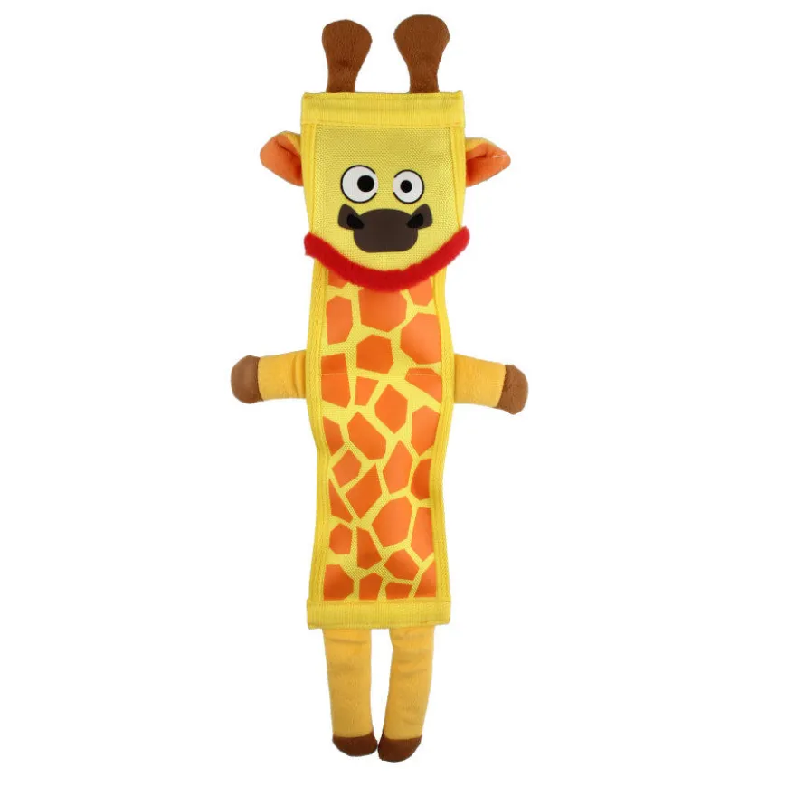 Tootoy! Comfort Resistant Giraffe Toy peluche para cães