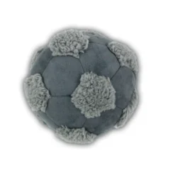 Tootoy! Comfy Football Grey Bola de Peluche para cães
