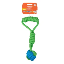 Tootoy! Pull Bola de puxar com corda para cães