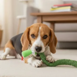 Tootoy! Pull Brinquedo de corda cobra de puxar para cães