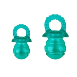 Tootoy! Puppyfier Chew Toy Azul mordedor suave com som para cães