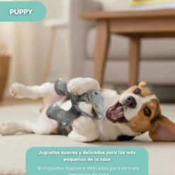 Tootoy! Puppy Peluche Elefante ponte para cães