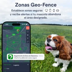 Trackimo Petloc8 4G Rastreador GPS para cães e gatos