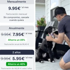 Trackimo Petloc8 4G Rastreador GPS para cães e gatos