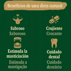 True Origins Nervo de Touro Snack para cães