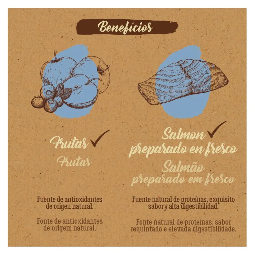 True Origins Pure Adult Mini Salmon Ração para cães
