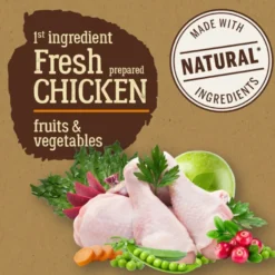 True Origins Pure Ração de Frango e ervilhas para cães adultos de raças Maxi