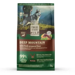 True Origins Wild Deep Mountain ração de veado para cães