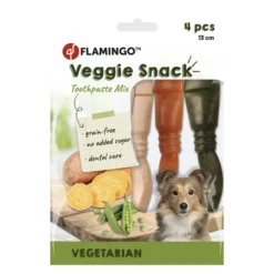 Veggie Snacks Dentários Toothpaste Mix para cães