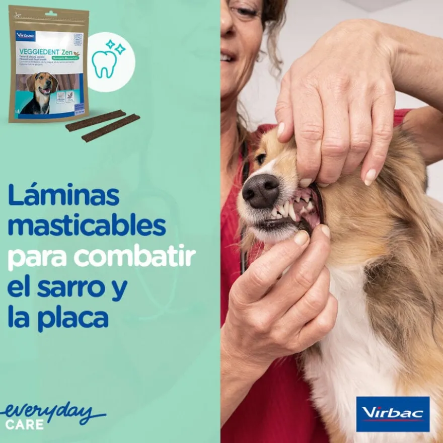 Virbac Snack para cães formato M Veggiedent Zen