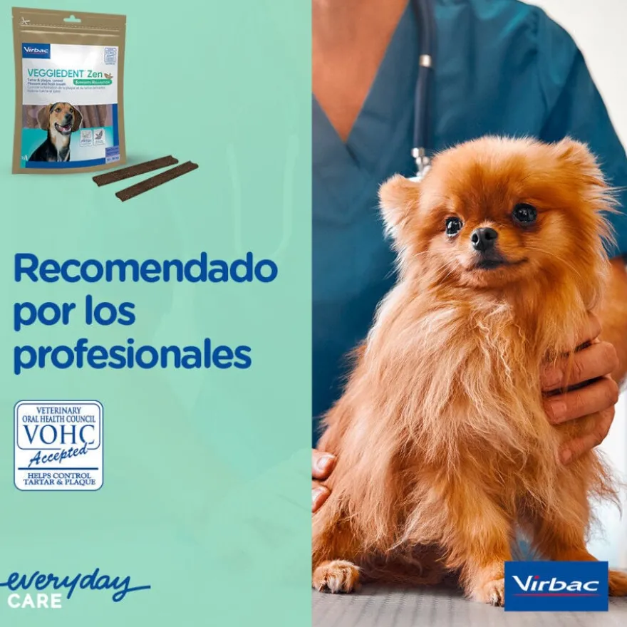 Virbac Snack para cães formato M Veggiedent Zen
