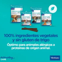 Virbac Snacks Dentários Veggiedent Fresh para cães de raça pequena