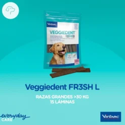 Virbac Snacks Dentários Veggiedent Fresh para cães de raça grande