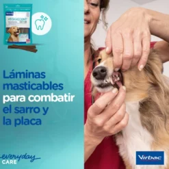 Virbac Snacks Dentários Veggiedent Fresh para cães de raça grande