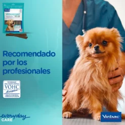 Virbac Snacks Dentários Veggiedent Fresh para cães de raça grande
