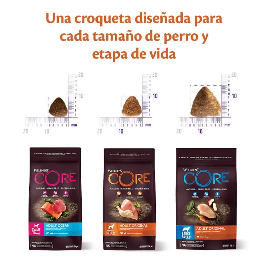 Wellness Core Adult Large Original Ração de frango para cães