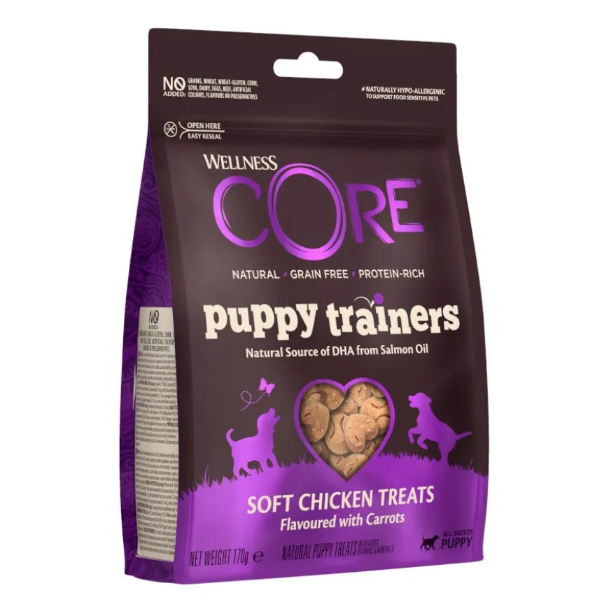 Wellness Core Biscoitos Puppy Trainers Frango para cães