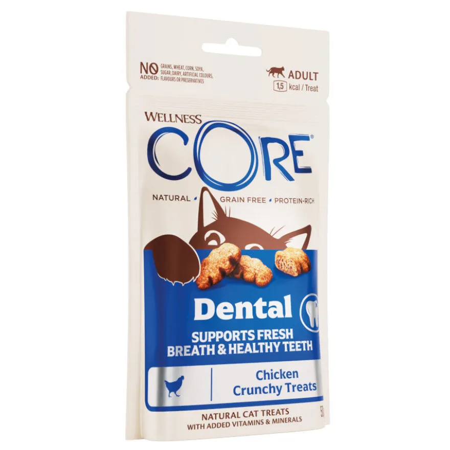 Wellness Core Snack dental de frango para gatos